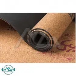 یوگا مت چوب پنبه ای هفت چاکرا ضخامت 5 - فروشگاه لوازم ورزشی ام جی اسپرت فیتنس