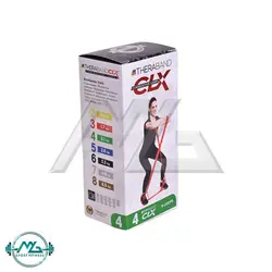 کش ایروبیک Theraband مدل CLX طول 1.65 متر - فروشگاه لوازم ورزشی ام جی اسپرت فیتنس