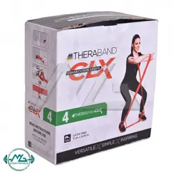 کش ایروبیک Theraband مدل CLX طول 22.8 متر - فروشگاه لوازم ورزشی ام جی اسپرت فیتنس
