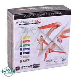 کش ایروبیک Theraband مدل CLX طول 22.8 متر - فروشگاه لوازم ورزشی ام جی اسپرت فیتنس