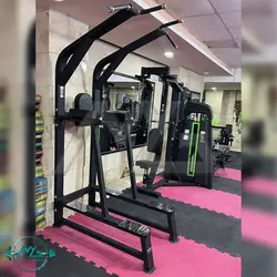 پارالل بارفیکس شکم خلبانی مدل DHZ - فروشگاه لوازم ورزشی ام جی اسپرت فیتنس
