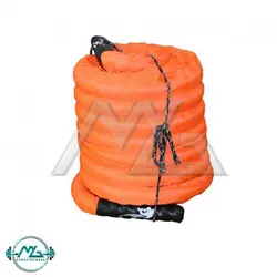 طناب بتل روپ 1.5 اینچی روکش دار پاورجیم - فروشگاه لوازم ورزشی ام جی اسپرت فیتنس