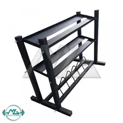 رک مرکب دمبل، کتل بل و وزنه هالتر رکورد - فروشگاه لوازم ورزشی ام جی اسپرت فیتنس