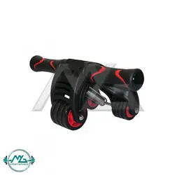 رولر تناسب اندام سه چرخ فنردار MegaFitness کد DB-704 - فروشگاه لوازم ورزشی ام جی اسپرت فیتنس