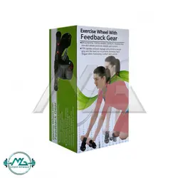 رولر تناسب اندام سه چرخ فنردار MegaFitness کد DB-704 - فروشگاه لوازم ورزشی ام جی اسپرت فیتنس