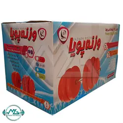 دمبل وزنه پویا مدل PVP09 وزن 9 کیلوگرم بسته 2 عددی - فروشگاه لوازم ورزشی ام جی اسپرت فیتنس