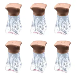 نمکدان چهار گوش دلسا مدل mhp1267 مجموعه 6 عددی