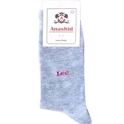 جوراب مردانه کد 119 نانو آنتی باکتریال رنگ طوسی