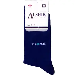 جوراب مردانه کد 114 نانو آنتی باکتریال رنگ سرمه ای