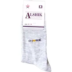 جوراب مردانه کد 113 نانو آنتی باکتریال رنگ طوسی