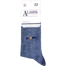 جوراب مردانه کد 110 نانو آنتی باکتریال رنگ طوسی