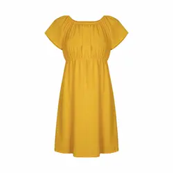 سارافون زنانه کد 153 رنگ زرد