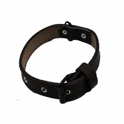 قلاده چرم گردنی 3 سانتی کد 168 - پت شاپ آنلاین میگ میگ پت