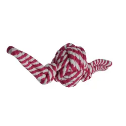 اسباب بازی سگ و گربه توپ مدل بافت دو بند - پت شاپ آنلاین میگ میگ پت