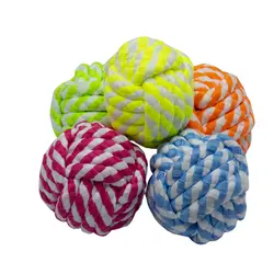 اسباب بازی سگ وگربه مدل توپ بافت بدون بند - پت شاپ آنلاین میگ میگ پت