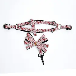 خرید قلاده سگ مدل کمری فانتزی 1/8Cm کد DA320 - میگ میگ پت