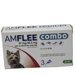 آمفلی کومبو داگ AMFLEE COMBO 2-10KG - پت شاپ آنلاین میگ میگ پت