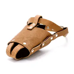 پوزه بند چرمی سگ سایز 2 کد Z513 - پت شاپ آنلاین میگ میگ پت