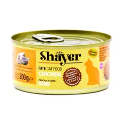 کنسرو گربه شایر با طعم مرغ 200 گرمی کد 222131 - میگ میگ پت