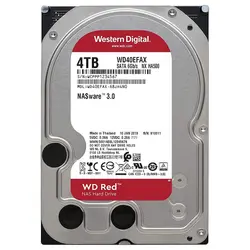 هارد اینترنال وسترن دیجیتال RED ظرفیت 4 ترابایت