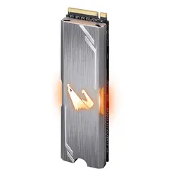 اس اس دی گیگابایت ظرفیت 256GB مدل AORUS RGB M.2 NVMe