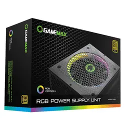 منبع تغذیه گیم مکس RGB-1050 PRO GOLD FULL MODULAR