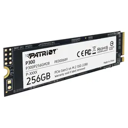 اس اس دی M.2 پتریوت مدل P300 ظرفیت 256 گیگابایت