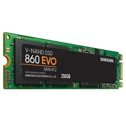 اس اس دی Samsung M.2 مدل 860EVO ظرفیت 250 گیگابایت