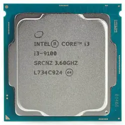 پردازنده اینتل Coffee Lake مدل BOX i3-9100