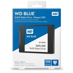 اس اس دی WesternDigital مدل Blue ظرفیت 500 گیگابایت SATA