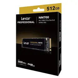اس اس دی M.2 - Lexar مدل NM700 ظرفیت 512 گیگابایت