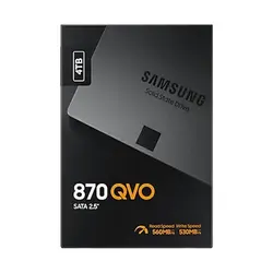 اس اس دی Samsung مدل 870QVO ظرفیت 4 ترابایت