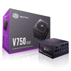 منبع تغذیه کولر مستر مدل V750 GOLD – V2 Full Modular