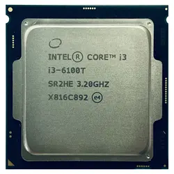 پردازنده اینتل Skylake مدل i3-6100T بدون جعبه