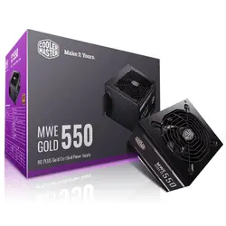 منبع تغذیه کولر مستر مدل MWE GOLD 550 - V2