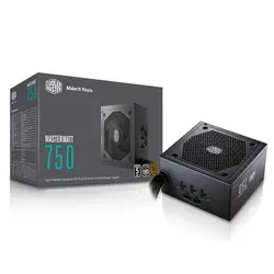 منبع تغذیه کولر مستر مدل MasterWatt 750 Bronze - Semi Modular