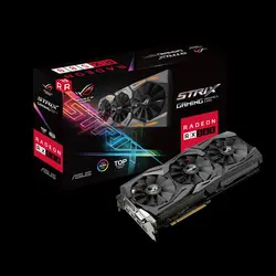 کارت گرافیک ایسوس مدل ROG STRIX RX580 T8G GAMING