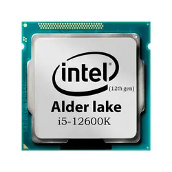 پردازنده اینتل Alder Lake مدل i5-12600K بدون جعبه