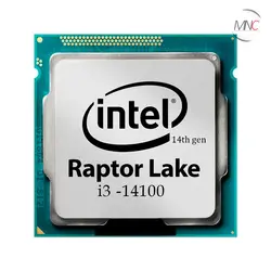 پردازنده اینتل Raptor Lake Refresh مدل i3-14100 بدون جعبه