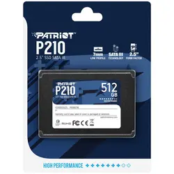 اس اس دی پتریوت مدل PATRIOT P210 512G SATA3