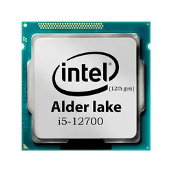 پردازنده اینتل Alder Lake مدل i7-12700 بدون جعبه