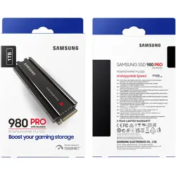 اس اس دی Samsung مدل 980PRO HeatSink ظرفیت 2 ترابایت