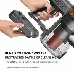 جارو برقی دستی بی سیم شیائومی Deerma VC80 Cordless Vacuum Cleaner خرید محصولات شیائومی