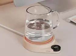 زیر لیوانی حرارتی شیائومی Xiaomi Sothing Diffusion Thermostatic Coaster DSHJ-S-2103 خرید محصولات شیائومی