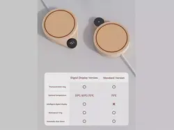 زیر لیوانی حرارتی شیائومی Xiaomi Sothing Diffusion Thermostatic Coaster DSHJ-S-2103 خرید محصولات شیائومی
