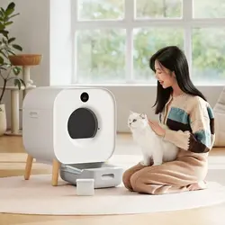 توالت هوشمند حیوانات خانگی کوچک شیائومی Xiaowan Smart Automatic Cat Litter Box (پیش فروش)