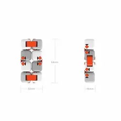 بلوک اسپینر ضد استرس شیائومی MITU DIY assemble Building Blocks Finger Spinner خرید محصولات شیائومی