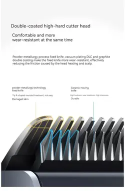 ماشین اصلاح مو و ریش تراش شیائومی Mijia Hair Clipper 2 MJGHHC2LF خرید محصولات شیائومی