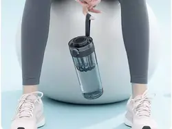 شیکر ورزشی 600ml شیائومی SJ010501X shaker Tritan Fitness