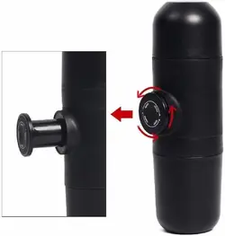 اسپرسو و قهوه ساز مینی پرسو پودری Hand Espresso Mini Coffe Maker خرید محصولات شیائومی